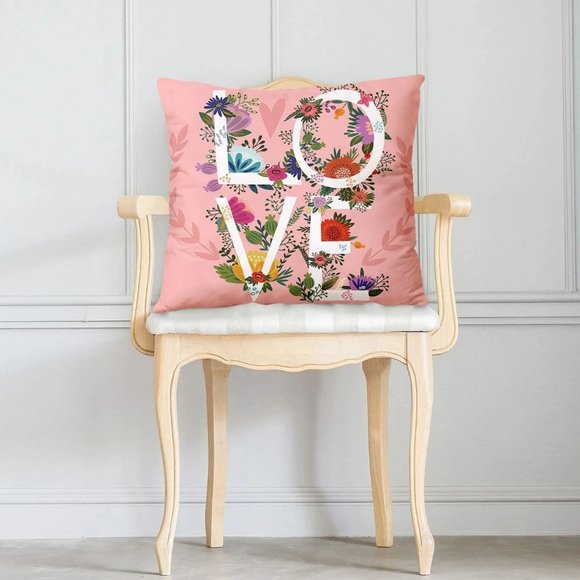 Only Love Soft Touch Cushion With Insert - Picture 2 of 3